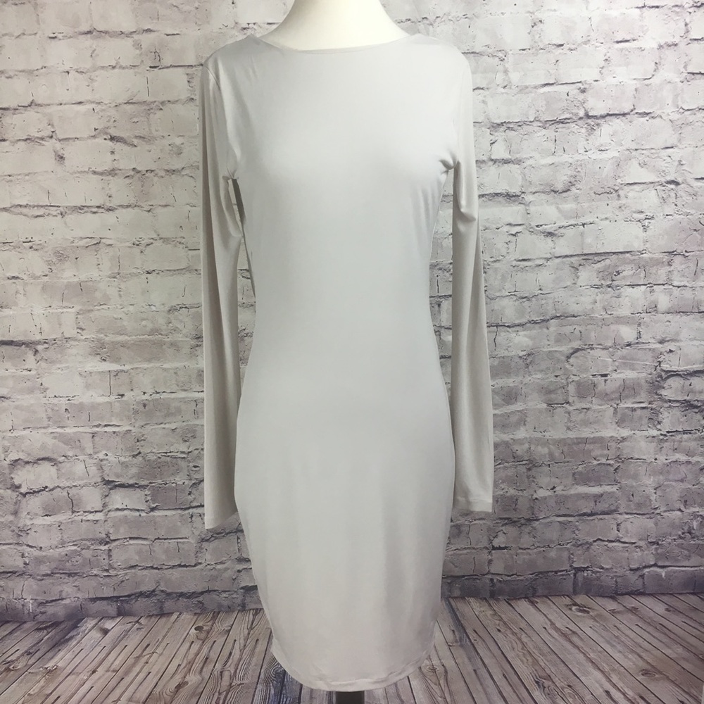 Sexy VS Gray Backless Dress - Picture 2 of 8